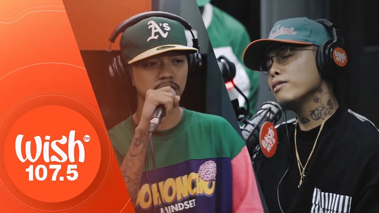 Skusta Clee (ft. Yuri) performs "Sa Susunod Na Lang" LIVE on Wish 107.5 Bus