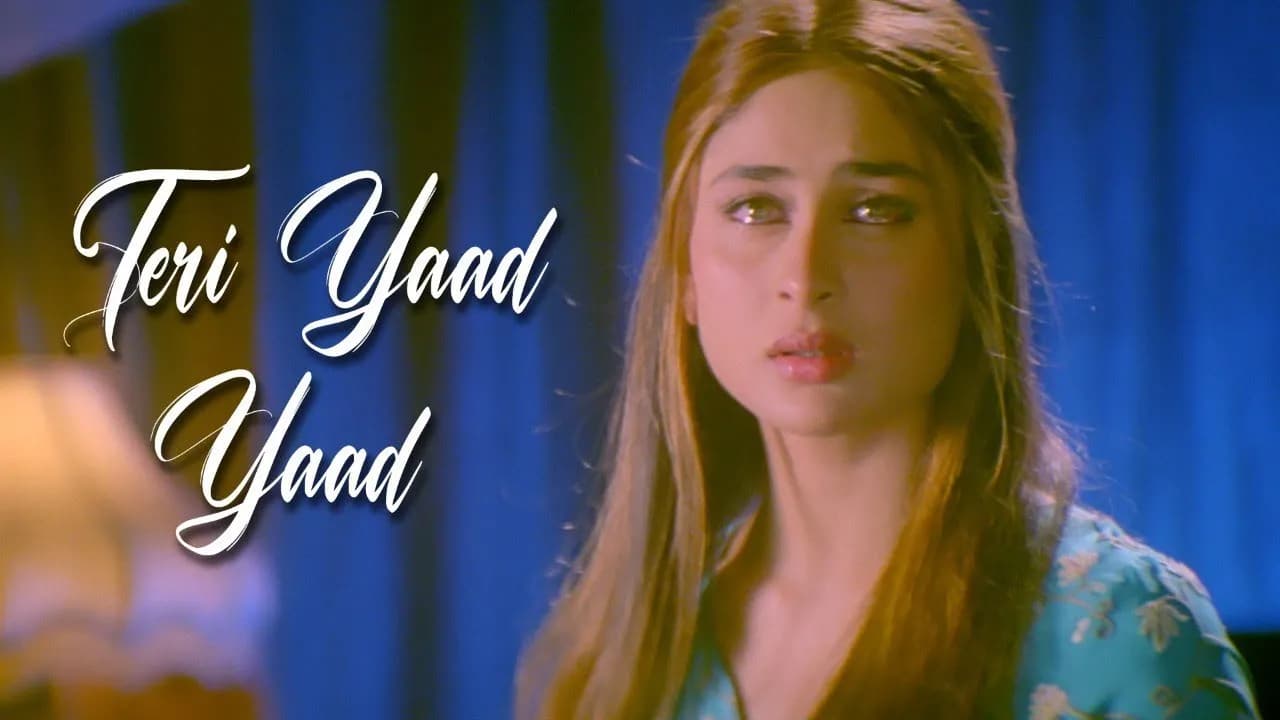 Teri Yaad Yaad Yaad - Bewafaa | GHULAM ALI | Nadeem - Shravan | Hindi Sad Song