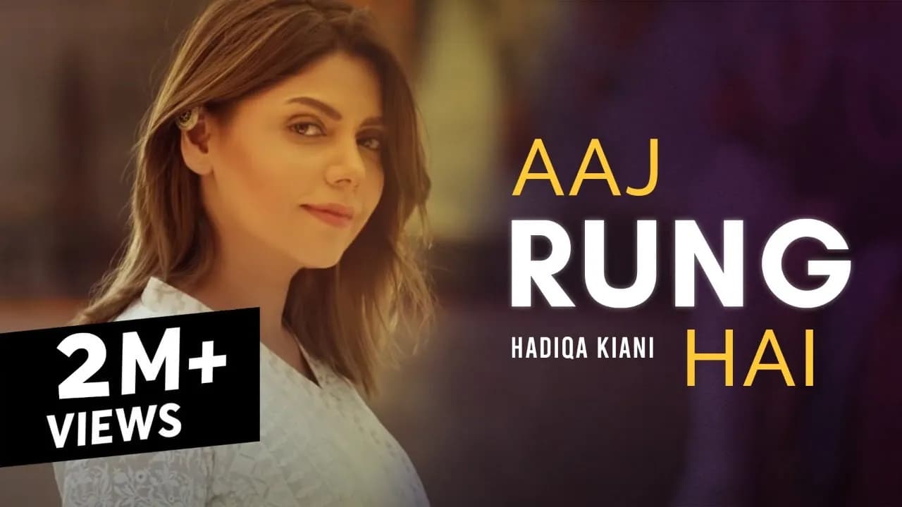 Hadiqa Kiani | Aaj Rung Hai | Braj Bhasha | WAJD | Chapter 3 | Official Music Video