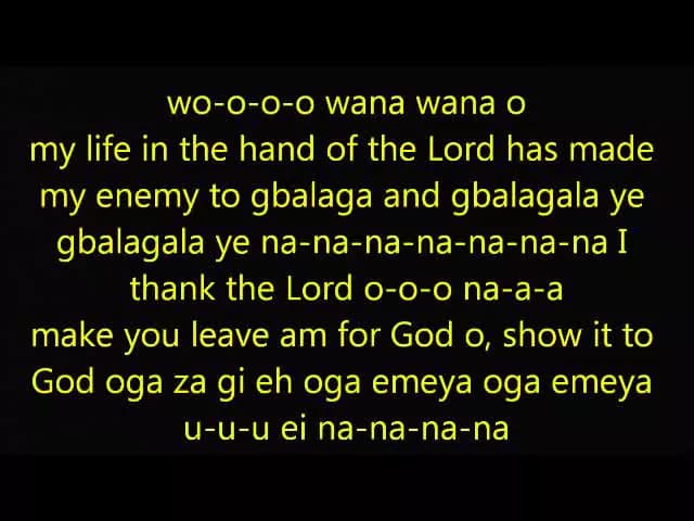 Duncan Mighty - Na God (lyrics)