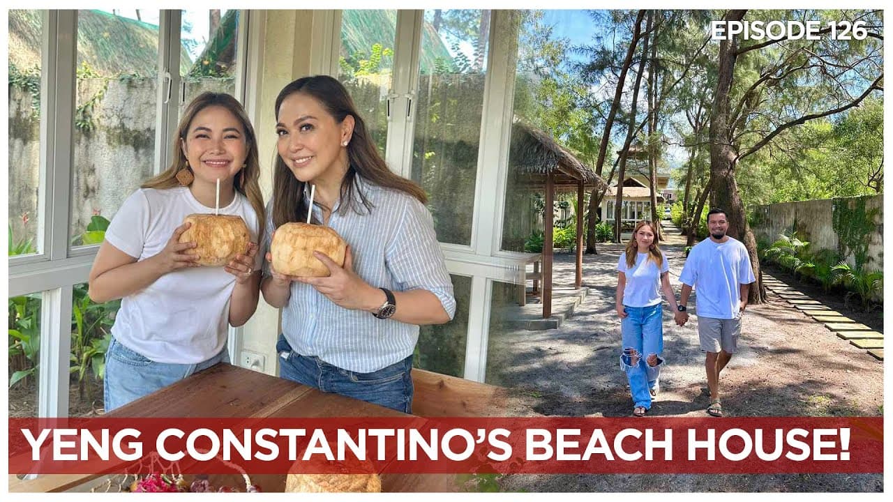 YENG CONSTANTINO & Husband YAN’s Beach Paradise In Zambales! | Karen Davila Ep126