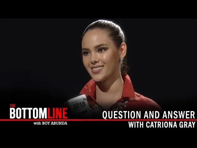 The Bottomline: Catriona Gray's view to the third restroom for transgenders