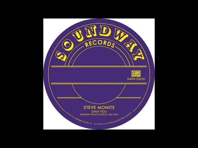 Steve Monite - Only You - Frankie Francis Disco Jam Edit