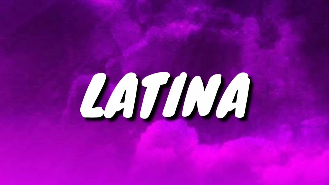 Al James - Latina (Lyrics)