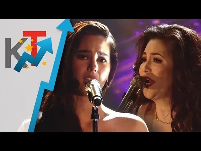 Catriona and Regine make a collaboration