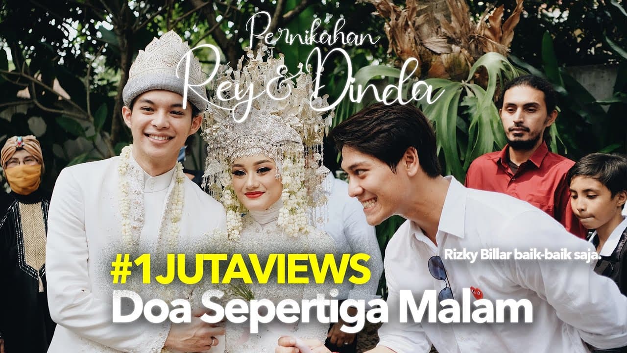 DARI TAARUF MENUJU PELAMINAN - PERNIKAHAN REY MBAYANG DAN DINDA HAUW (FULL)
