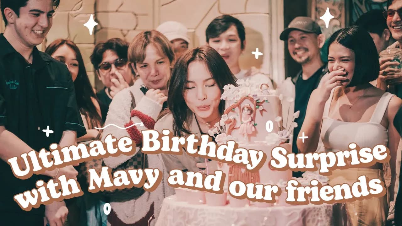 Mavy's Ultimate Surprise for my 20th Birthday Celebration! | KYLINE ALCANTARA