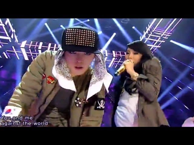 [지드래곤 G-DRAGON] -GD R.O.D(feat. CL) @인기가요 inkigayo 130929