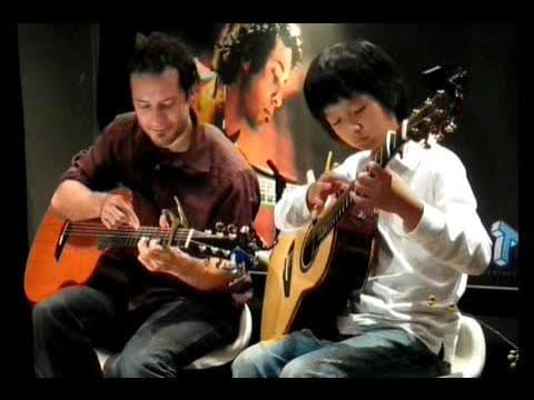 (Pachelbel) Canon  - Trace Bundy & Sungha Jung