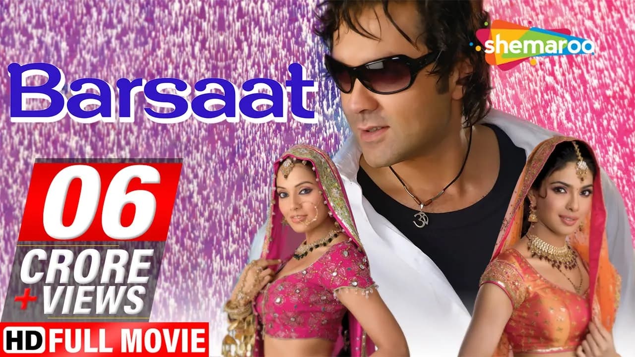 Barsaat - 2005 [HD] - Hindi Full Movie - Priyanka Chopra - Bobby Deol - Bipasha - With Eng Subtitles