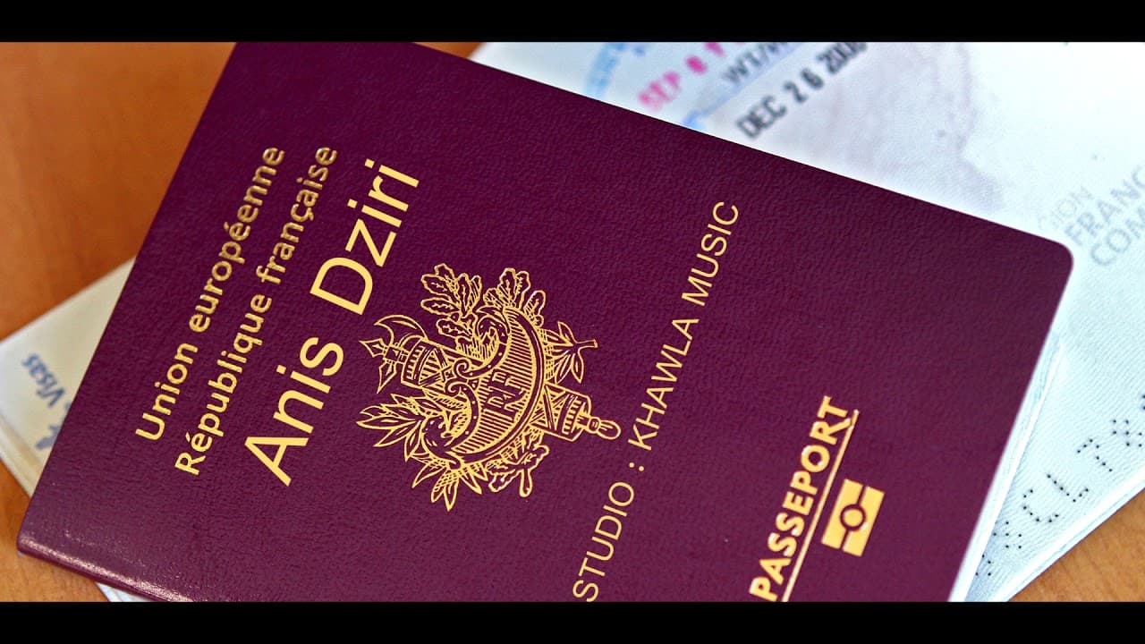 ANIS DZIRI - PASSEPORT (Audio Officiel)