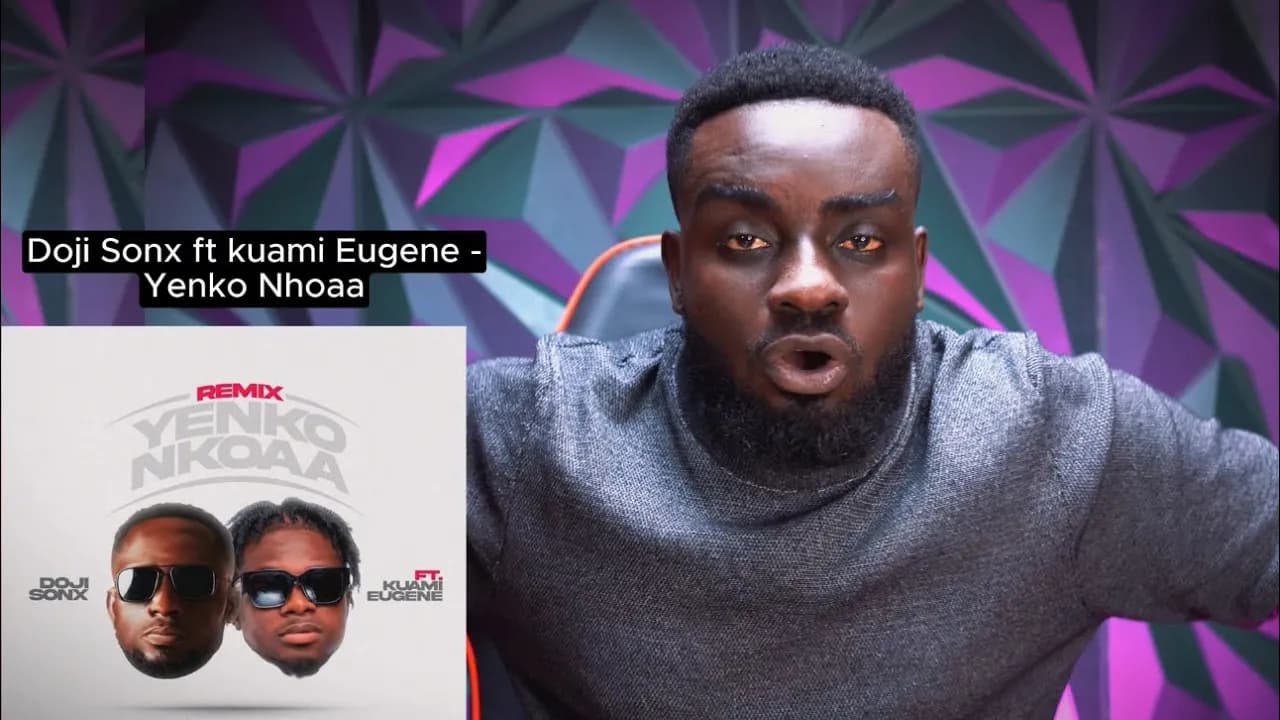 Kuami Eugene and a legendary figure from Volta region (Dogi Sonx) remixes a banger - Yenko Nkoaa