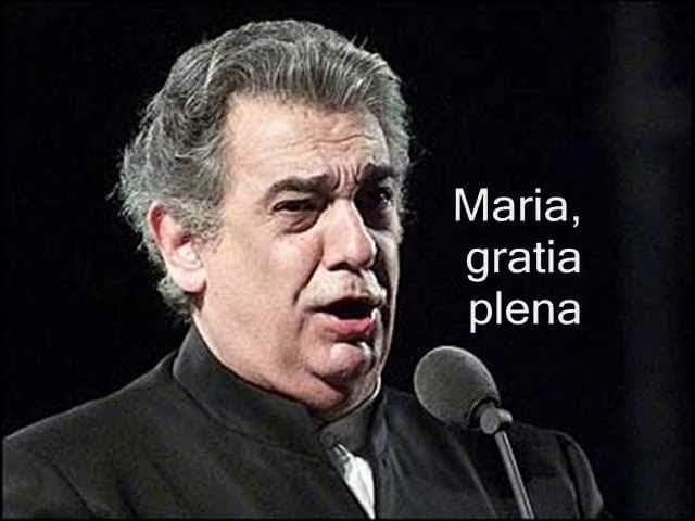 Plácido Domingo - Ave Maria - By: Schubert