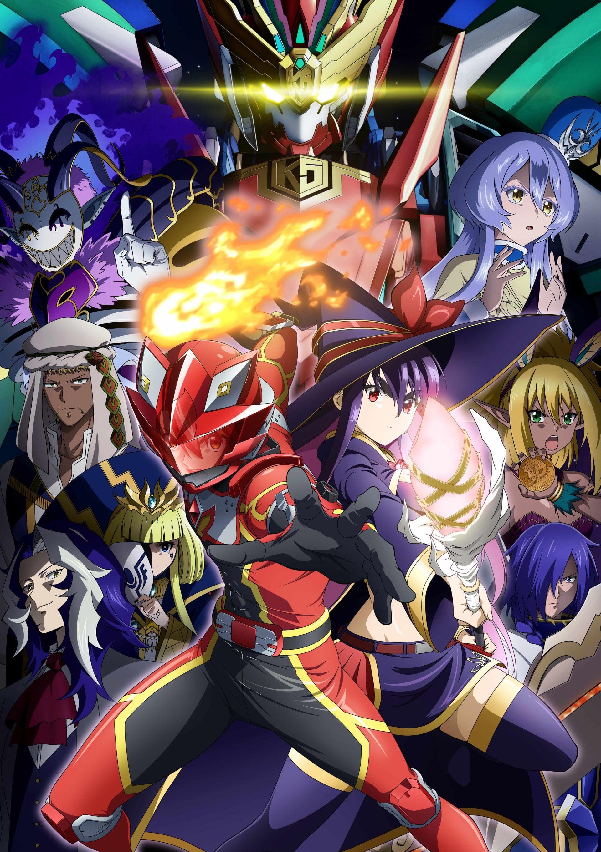 The Red Ranger Becomes an Adventurer in Another World [English]