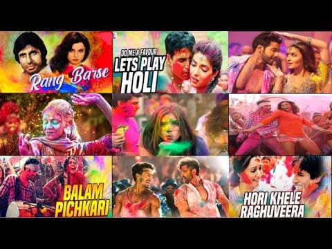 Non Stop Bollywood Holi Songs 2025 | Holi Party Mix | 2025 Holi Song | Dj Amit Mumbai