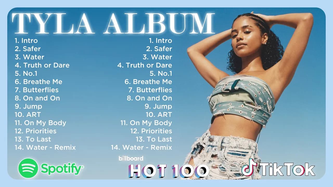 Tyla - TYLA Album Full Mix (Water, ART, Truth Or Dare, Jump,...)