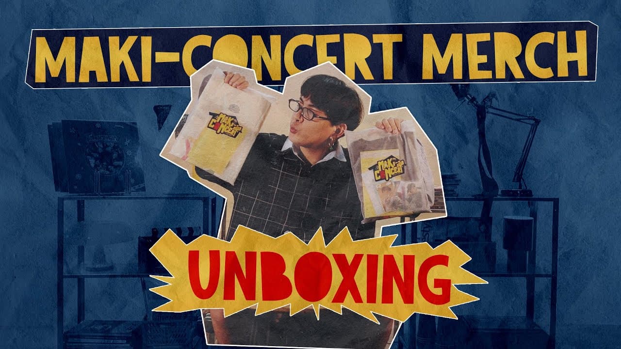 Maki-Concert Merch Unboxing 📦