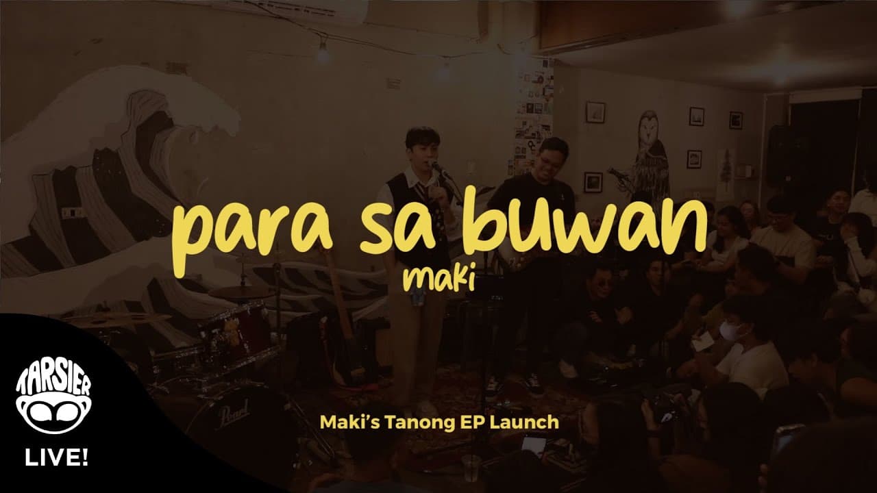 Maki - Para Sa Buwan (EP Launch Performance)