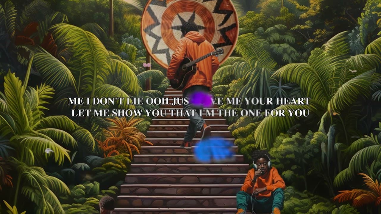 Joshua Baraka - No Lie  feat Magixx (Lyric Video)