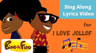 Sing Along for the Jollof Lovers Anthem 'I Love Jollof!' - Bino and Fino Kids' Songs / Dance