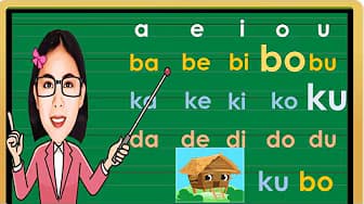 Practice Reading and Writing Words (Ba Be Bi Bo Bu) (Ka Ke Ki Ko Ku) (Da De Di Do Du)