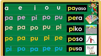 (PA PE PI PO PU) Practice and Learn to Read the Abakada for Beginners