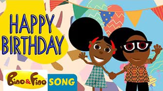 Happy Happy Birthday To You : Afrobeat Happy Birthday Song - Bino and Fino Kids Songs / Dance