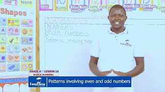 Finding Patterns Involving Even and Odd Numbers in Daily Life | CBC Grade 4 Math | EasyElimu