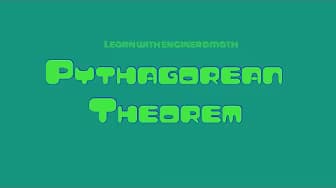 Pythagorean Theorem (Tagalog/Filipino Math)
