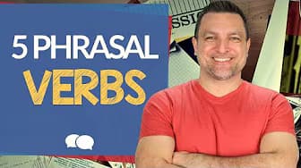 TAG - 5 Phrasal Verbs You Like Very Much to Use in English #5phrasalverbs