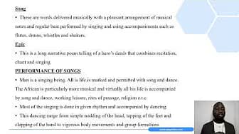 Oral Reports Lesson 10 - English Form 4 Topic 3: Listening & Speaking - KCSE Lesson Notes & Videos
