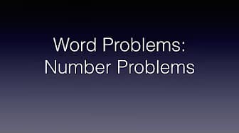 Word Problems: Number Problems (Tagalog Math) Civil Service Exam