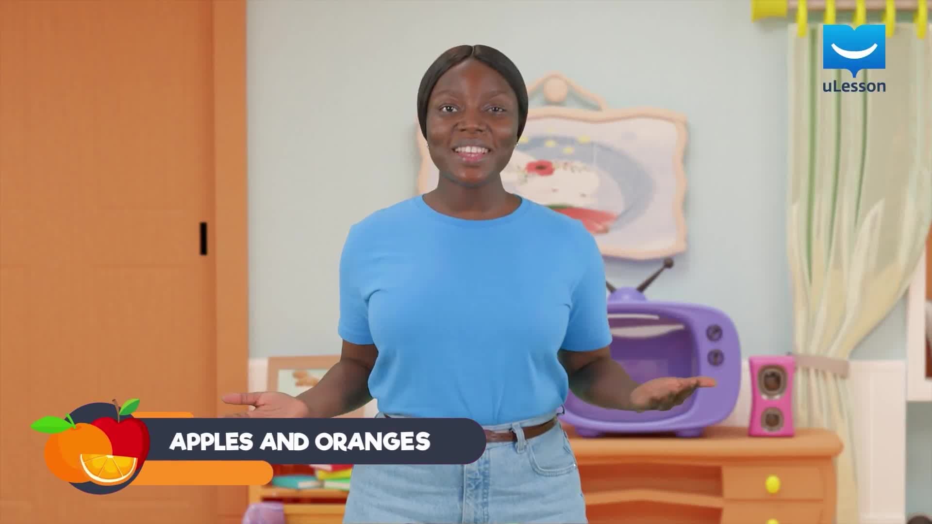 Basic Operations - Story Problems - 4 - Apples and Oranges