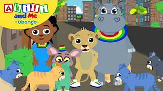 STORYTIME: Akili and the Cat City! | New Words with Akili and Me | African Educational Cartoons