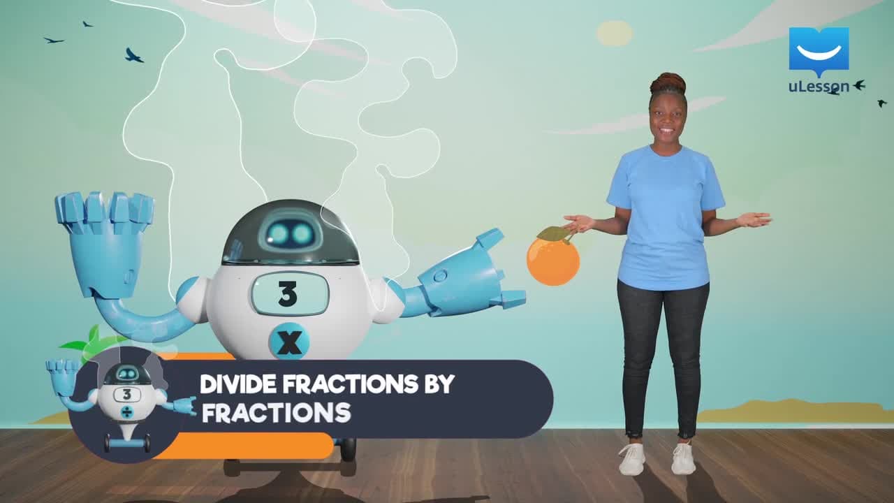 Fractions and Decimals - Fractions - 4 - Dividing Fractions by Fractions