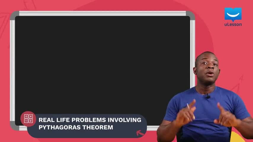 The Pythagorean Theorem - Using Pythagoras' Theorem - 6 - Real Life Problems Involving Pythagoras Theorem