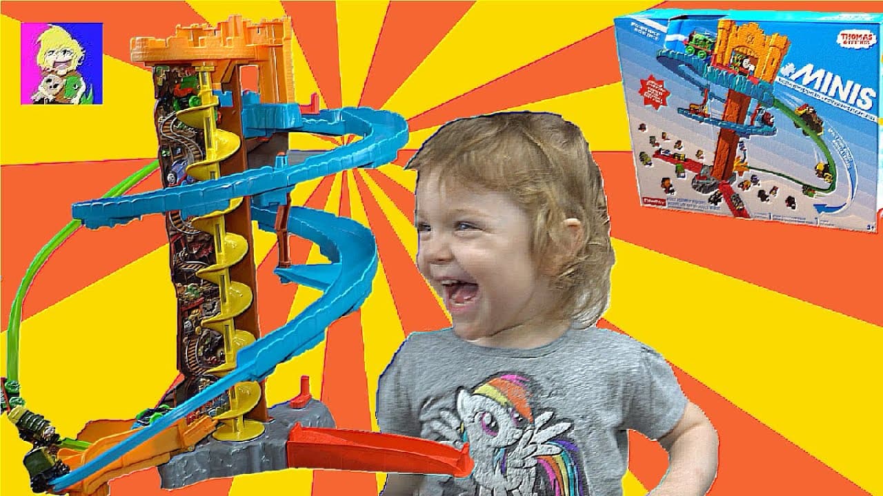 Cute Kid, Genevieve, Opens Surprise Toys!