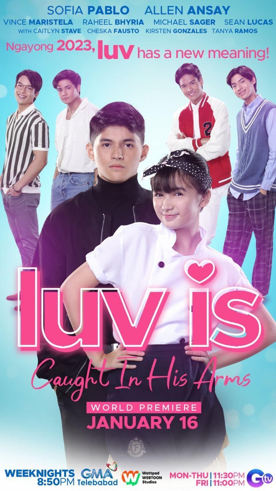 Luv Is: Caught in His Arms