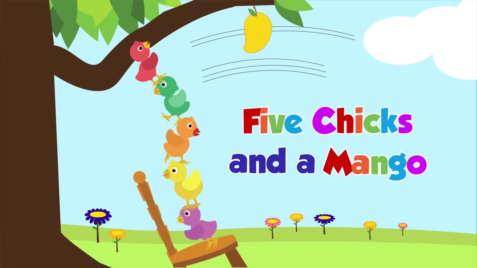 Five Chicks and a Mango | Read with Akili and Me | Educational Cartoons for Preschoolers
