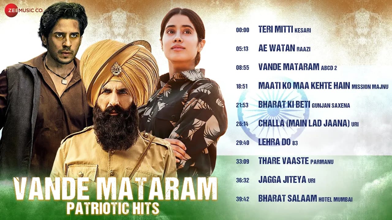 Vande Mataram: Patriotic Hits | Teri Mitti, Ae Watan, Maati Ko Maa Kehte Hain & More | Independence