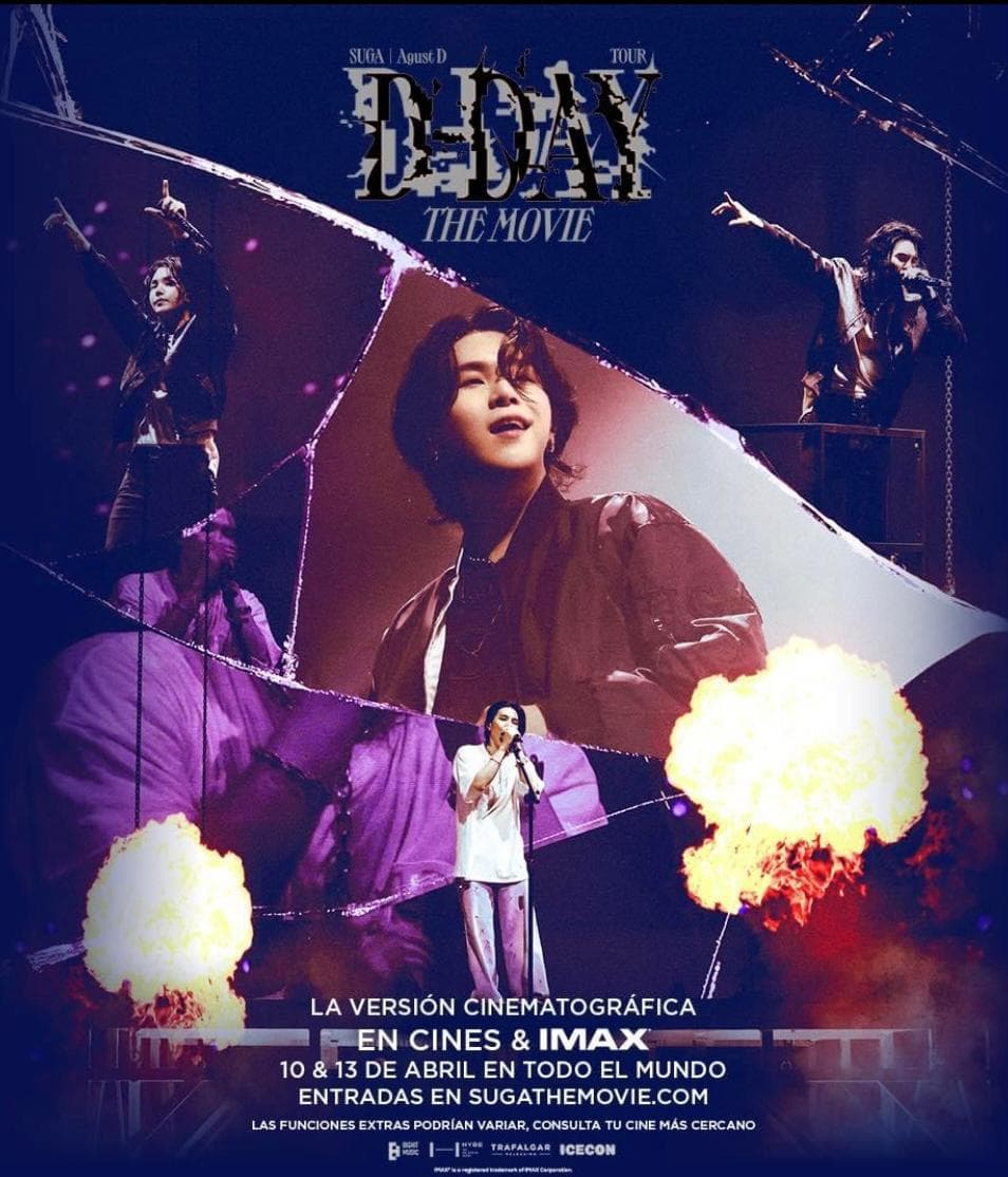 SUGA: Agust D Tour 'D-DAY' the Movie