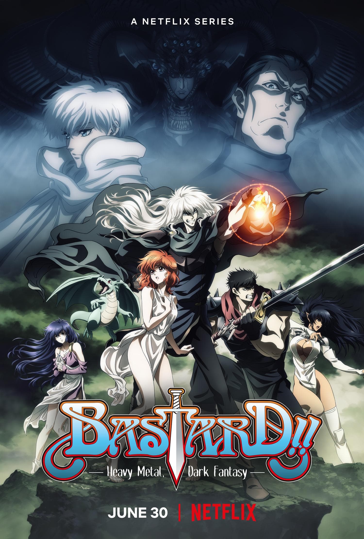 Bastard!! Heavy Metal, Dark Fantasy S1-S2