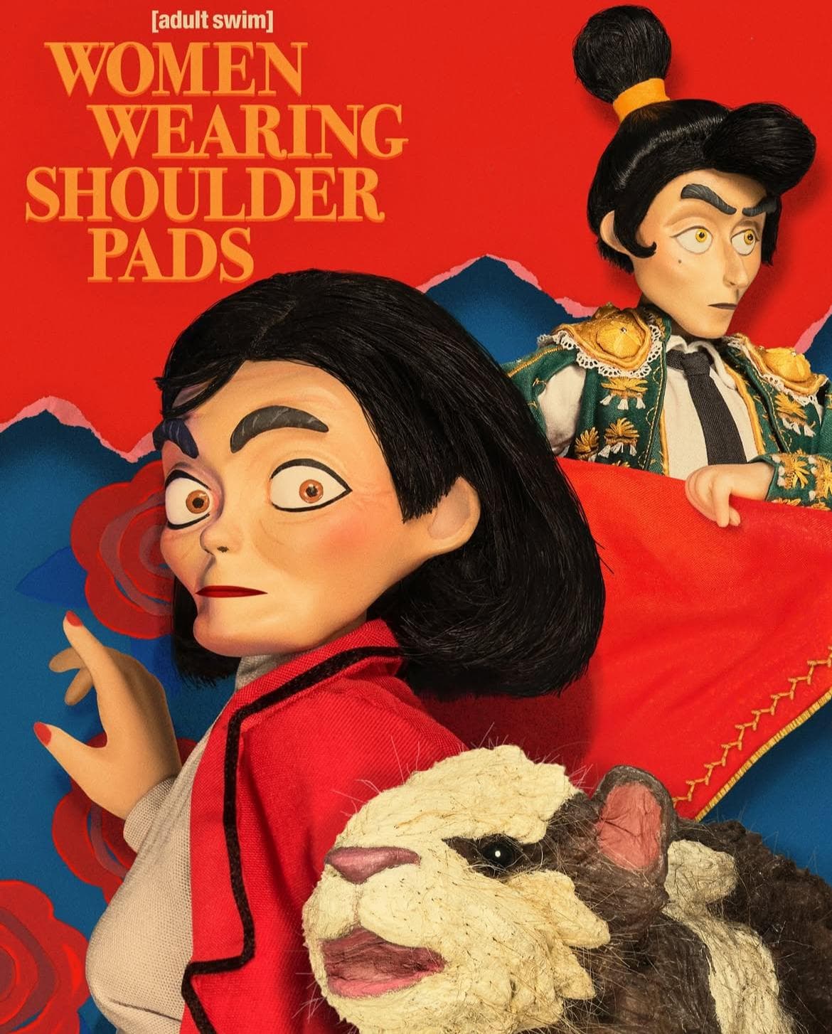 Women Wearing Shoulder Pads