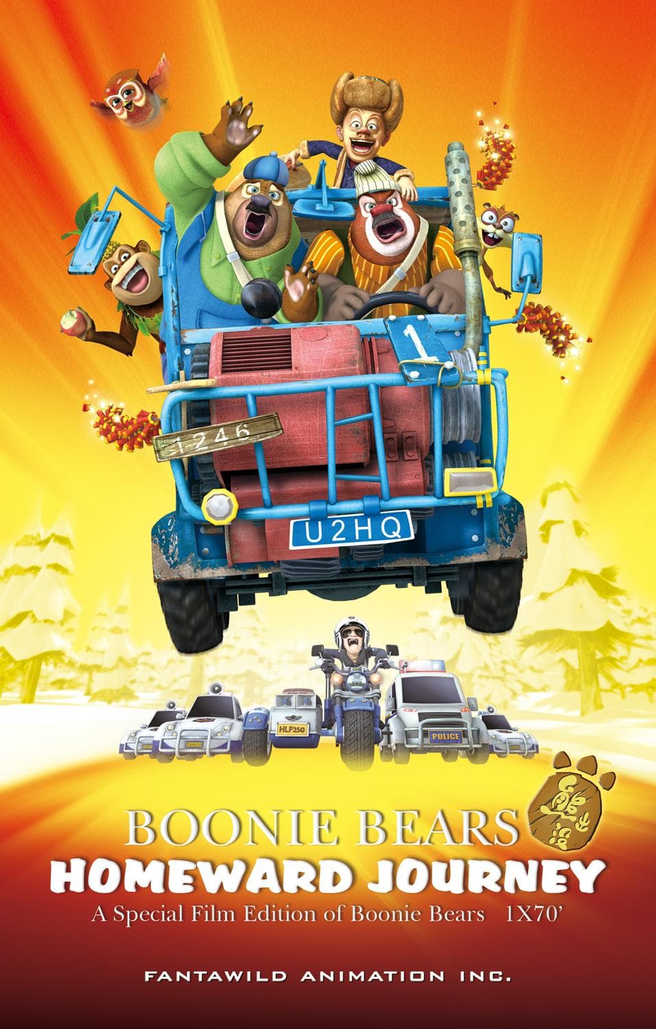 Bonnie Bears: Homeward Journey