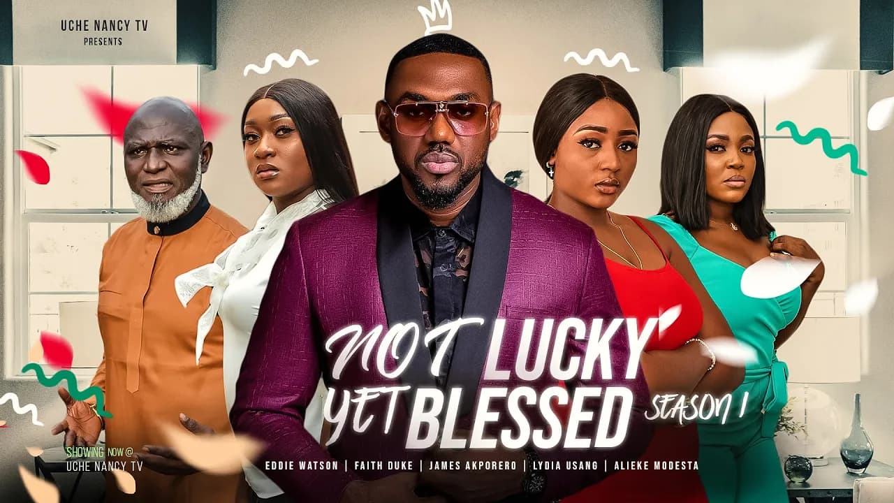 NOT LUCKY YET BLESSED