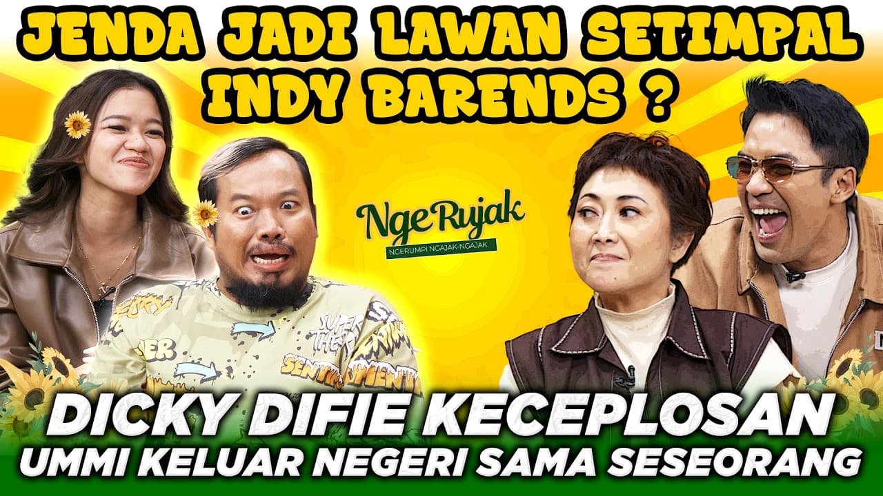 AKU DIJEBAK! JENDA MELEDAK, UMMI SALTING WAKTU DICKY DIFIE SPILL | NGERUJAK