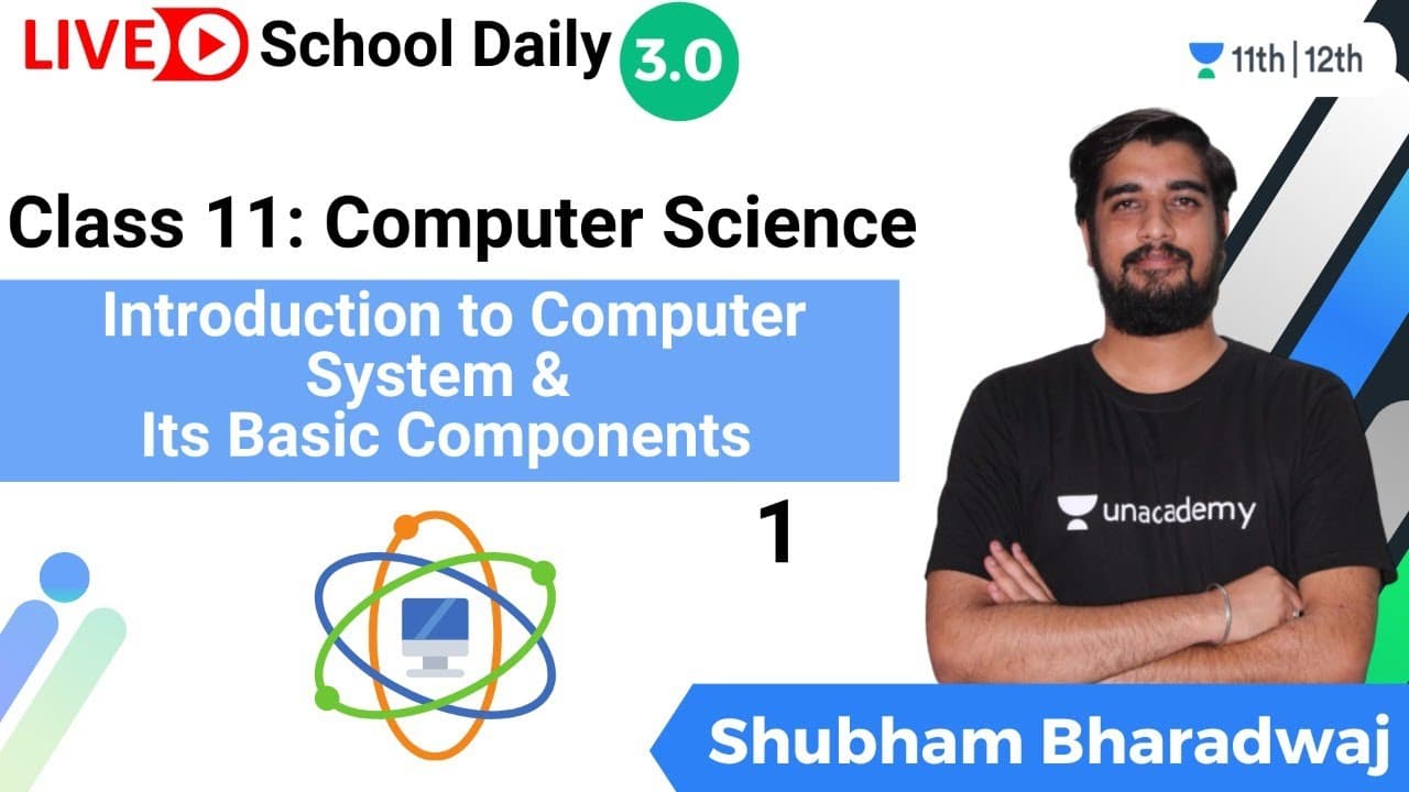 Class 11 | Computer Science | CBSE 2022 | Shubham Bharadwaj