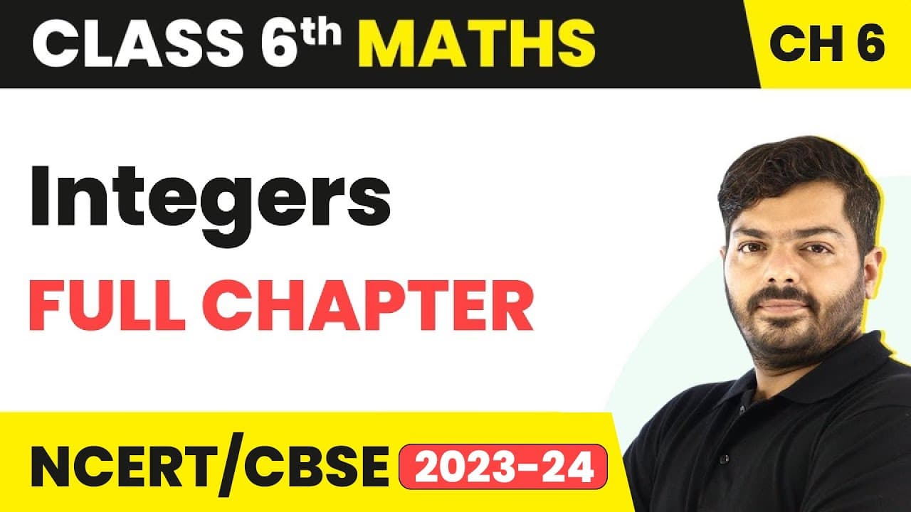 Class 6 Maths By Abhishek Sir | Full Chapter Videos | Based on CBSE/NCERT Curriculum
