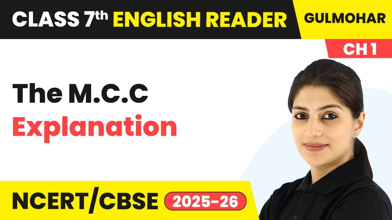 Class 7 English (Gulmohar) - (By Anisha Mam) | Complete CBSE Course | All Chapters Available | New Session 2024-25