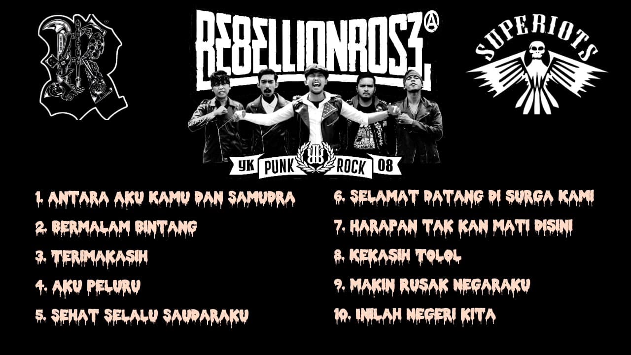 REBELLION ROSE X SUPERIOTS FULL ALBUM TANPA IKLAN ||ANTARA AKU KAMU DAN SAMUDRA